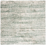 Safavieh Hudson Shag Sgh295X Ivory/Green Rugs - Safavieh - sgh295x - 7sq