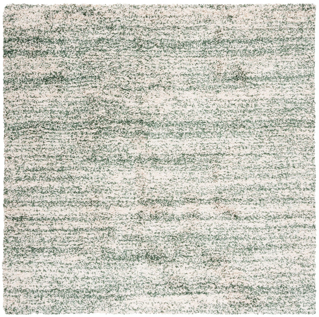 Safavieh Hudson Shag Sgh295X Ivory/Green Rugs - Safavieh - sgh295x - 7sq