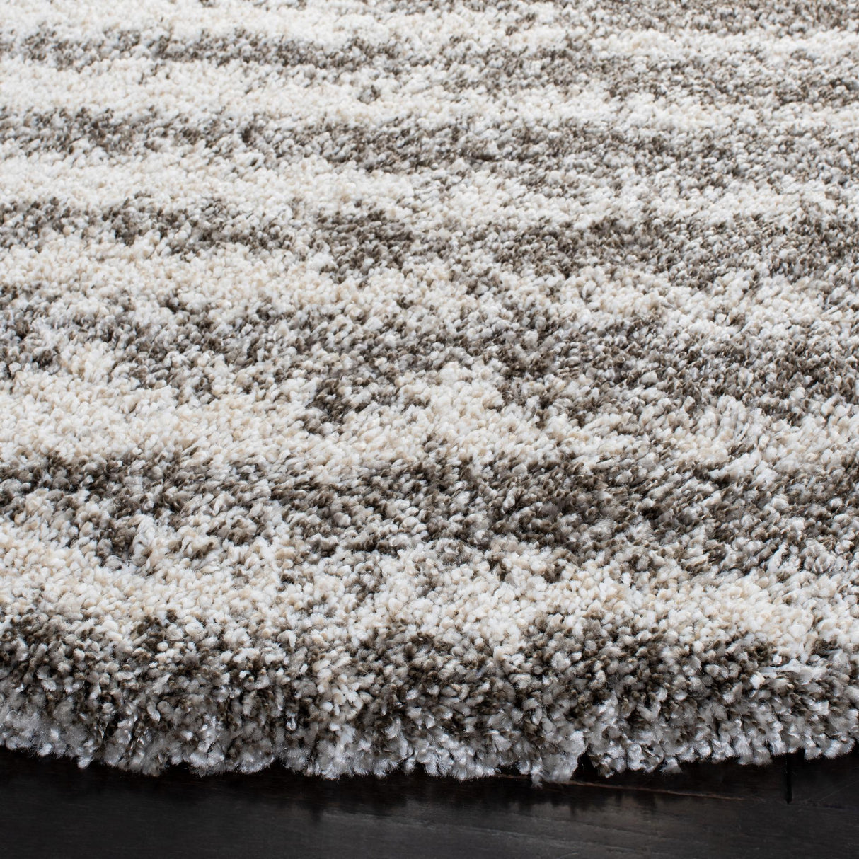 Safavieh Hudson Shag Sgh298F Grey/Ivory Rugs - Safavieh - sgh298f - 7r