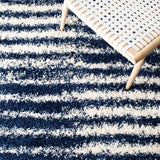 Safavieh Hudson Shag Sgh298N Navy/Ivory Rugs - Safavieh - sgh298n - 7r