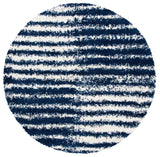 Safavieh Hudson Shag Sgh298N Navy/Ivory Rugs - Safavieh - sgh298n - 7r