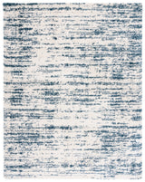 Safavieh Hudson Shag Sgh299A Ivory/Slate Blue Rugs - Safavieh - sgh299a - 7r