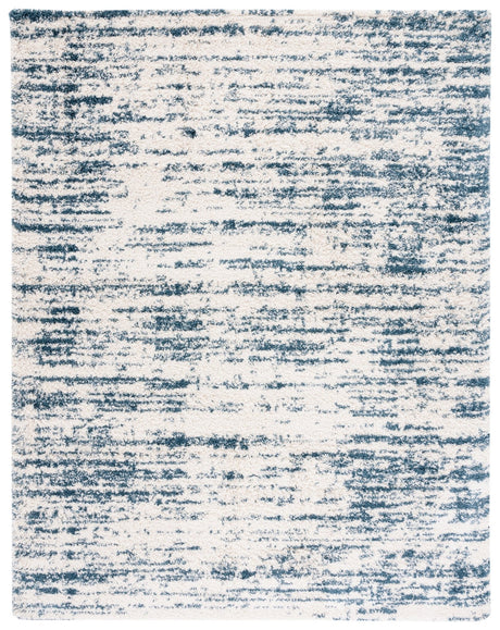 Safavieh Hudson Shag Sgh299A Ivory/Slate Blue Rugs - Safavieh - sgh299a - 7r