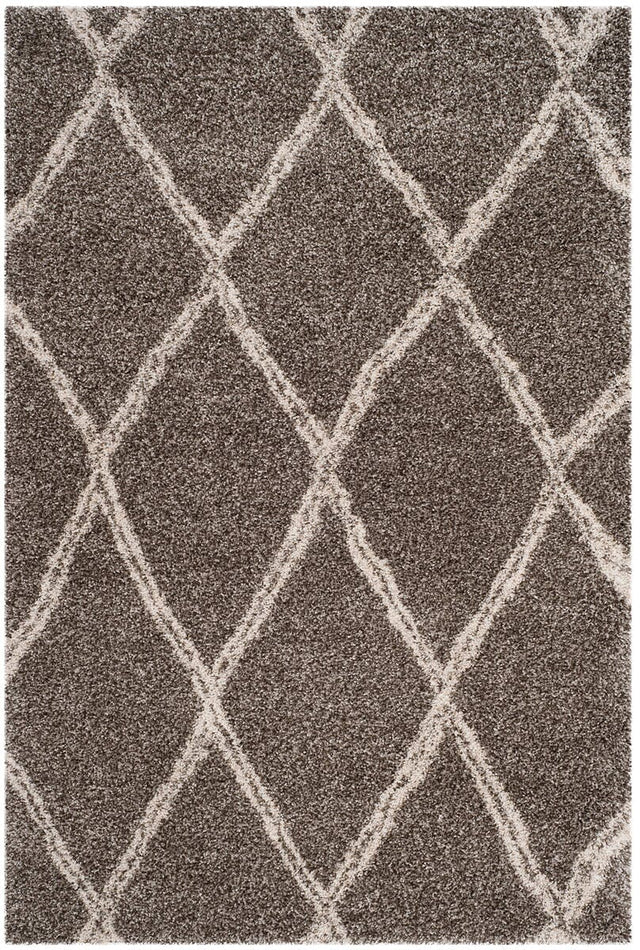 Safavieh Hudson Shag Sgh329B Grey / Ivory Rugs - Safavieh - sgh329b - 2