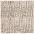 Safavieh Hudson Shag Sgh330A Ivory/Grey Rug - Safavieh - sgh330a - 3sq