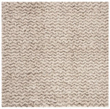 Safavieh Hudson Shag Sgh330A Ivory/Grey Rug - Safavieh - sgh330a - 3sq