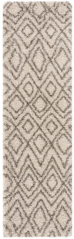 Safavieh Hudson Shag Sgh332A Ivory / Grey Rugs - Safavieh - sgh332a - 28