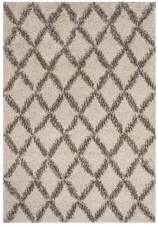 Safavieh Hudson Shag Sgh333A Ivory/Grey Rug - Safavieh - sgh333a - 2