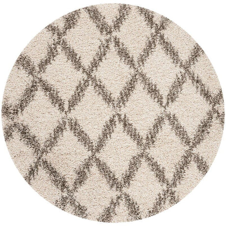 Safavieh Hudson Shag Sgh333A Ivory/Grey Rug - Safavieh - sgh333a - 5r