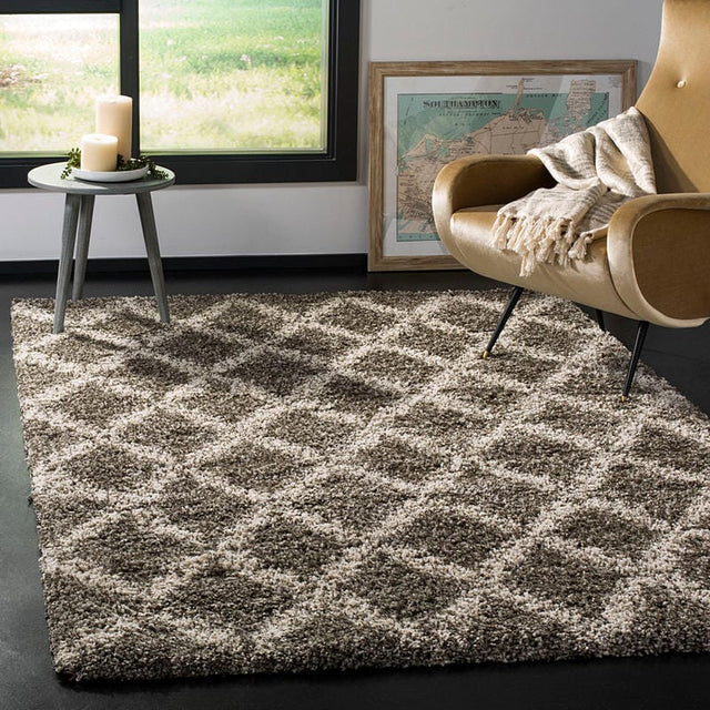 Safavieh Hudson Shag Sgh333B Grey / Ivory Rugs - Safavieh - sgh333b - 2