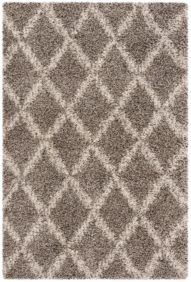 Safavieh Hudson Shag Sgh333B Grey / Ivory Rugs - Safavieh - sgh333b - 5r