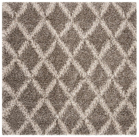 Safavieh Hudson Shag Sgh333B Grey / Ivory Rugs - Safavieh - sgh333b - 5sq