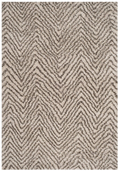 Safavieh Hudson Shag Sgh375A Ivory/Grey Rug - Safavieh - sgh375a - 2