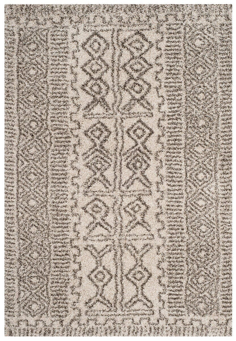 Safavieh Hudson Shag Sgh376A Ivory / Grey Rugs - Safavieh - sgh376a - 2