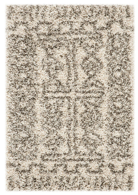 Safavieh Hudson Shag Sgh376A Ivory / Grey Rugs - Safavieh - sgh376a - 5r