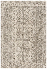 Safavieh Hudson Shag Sgh376A Ivory / Grey Rugs - Safavieh - sgh376a - 5r