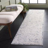 Safavieh Hunter 100 2'-2" x 8'-0" Rug in Ivory / Dark Grey
