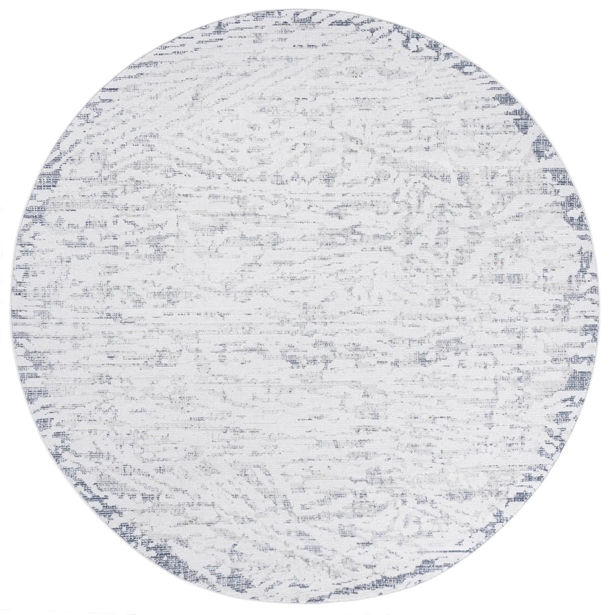 Safavieh Hunter 100 6'-7" x 6'-7" Rug in Ivory / Dark Grey