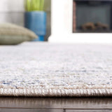 Safavieh Hunter 100 4'-0" x 6'-0" Rug in Ivory / Dark Grey / Sage