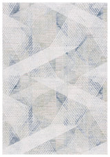 Safavieh Hunter 100 4'-0" x 6'-0" Rug in Dark Grey / Sage / Ivory