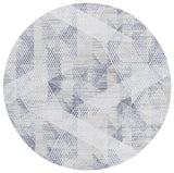 Safavieh Hunter 100 6'-7" x 6'-7" Rug in Dark Grey / Sage / Ivory