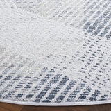 Safavieh Hunter 100 6'-7" x 6'-7" Rug in Dark Grey / Sage / Ivory