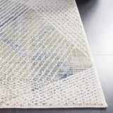 Safavieh Hunter 100 4'-0" x 6'-0" Rug in Dark Grey / Sage / Ivory
