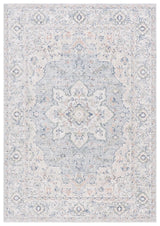 Safavieh Hunter 100 4'-0" x 6'-0" Rug in Ivory Grey / Dark Grey / Beige