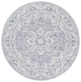 Safavieh Hunter 100 6'-7" x 6'-7" Rug in Ivory Grey / Dark Grey / Beige