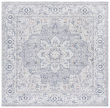 Safavieh Hunter 100 6'-7" x 6'-7" Rug in Ivory Grey / Dark Grey / Beige