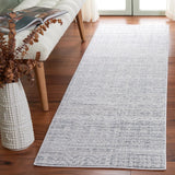 Safavieh Hunter 100 2'-2" x 8'-0" Rug in Ivory Grey / Dark Grey / Beige