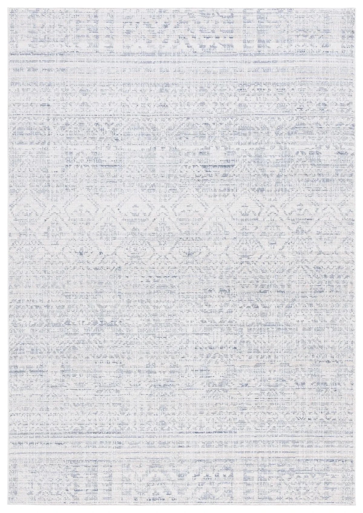 Safavieh Hunter 100 4'-0" x 6'-0" Rug in Ivory Grey / Dark Grey / Beige