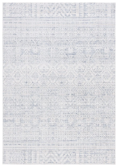 Safavieh Hunter 100 4'-0" x 6'-0" Rug in Ivory Grey / Dark Grey / Beige
