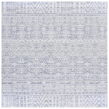 Safavieh Hunter 100 6'-7" x 6'-7" Rug in Ivory Grey / Dark Grey / Beige