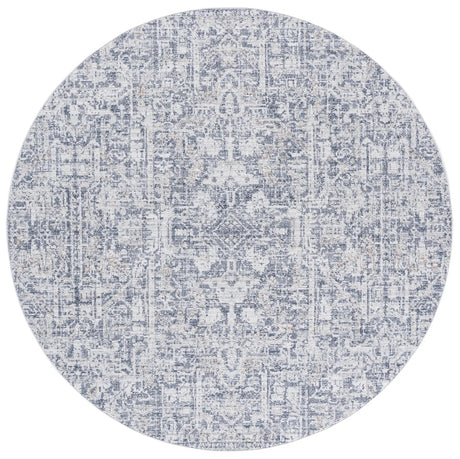 Safavieh Hunter 100 6'-7" x 6'-7" Rug in Ivory / Dark Grey / Sage