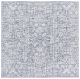 Safavieh Hunter 100 6'-7" x 6'-7" Rug in Ivory / Dark Grey / Sage