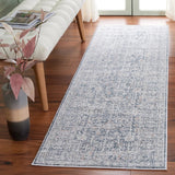 Safavieh Hunter 100 2'-2" x 8'-0" Rug in Ivory / Dark Grey / Sage