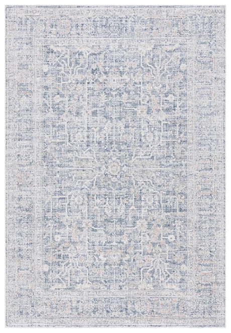 Safavieh Hunter 100 4'-0" x 6'-0" Rug in Ivory / Dark Grey / Sage