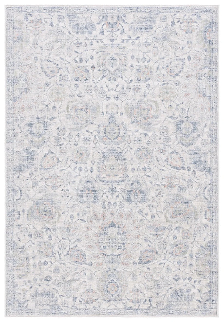 Safavieh Hunter 100 4'-0" x 6'-0" Rug in Ivory / Dark Grey / Sage