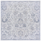 Safavieh Hunter 100 6'-7" x 6'-7" Rug in Ivory / Dark Grey / Sage