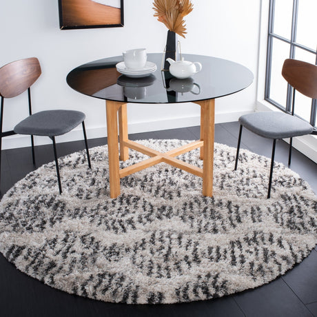 Safavieh Iceland Shag Isg518A Cream/Grey Rug - Safavieh - isg518a - 28