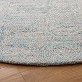Safavieh Ikat Ikt101K Teal/Grey Rug - Safavieh - ikt101k - 3
