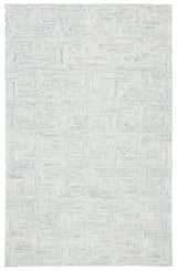 Safavieh Ikat Ikt101K Teal/Grey Rug - Safavieh - ikt101k - 3