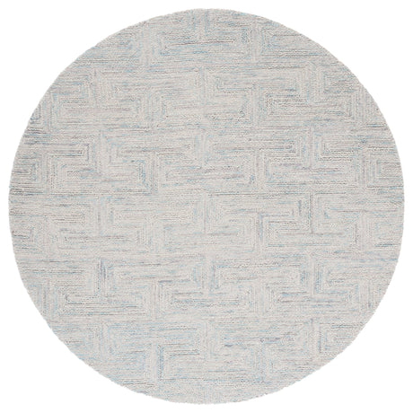 Safavieh Ikat Ikt101K Teal/Grey Rug - Safavieh - ikt101k - 6r