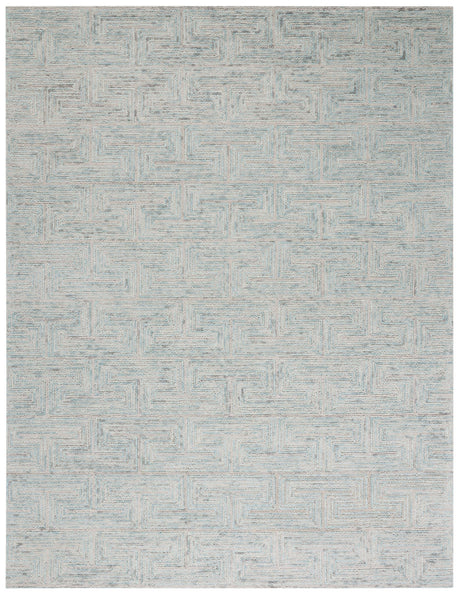 Safavieh Ikat Ikt101K Teal/Grey Rug - Safavieh - ikt101k - 6r