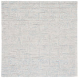 Safavieh Ikat Ikt101K Teal/Grey Rug - Safavieh - ikt101k - 6sq