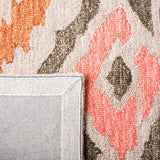 Safavieh Ikat Ikt337B Beige/Pink Rugs - Safavieh - ikt337b - 6r