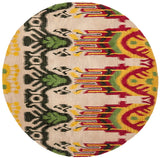 Safavieh Ikat Ikt464A Beige / Yellow Rugs - Safavieh - ikt464a - 6r