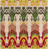 Safavieh Ikat Ikt464A Beige / Yellow Rugs - Safavieh - ikt464a - 6sq