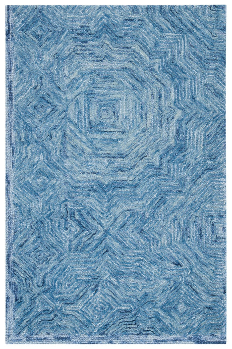 Safavieh Ikat Ikt506M Blue Rugs - Safavieh - ikt506m - 28